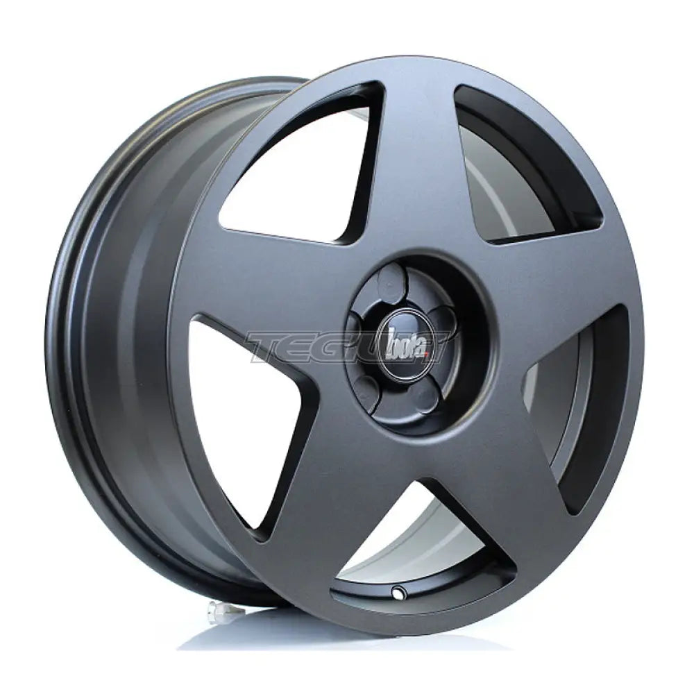 BOLA B10 Alloy Wheel 18x8 5x105 ET30 To 45 72.6mm CB Matt Gunmetal Alloy Wheels