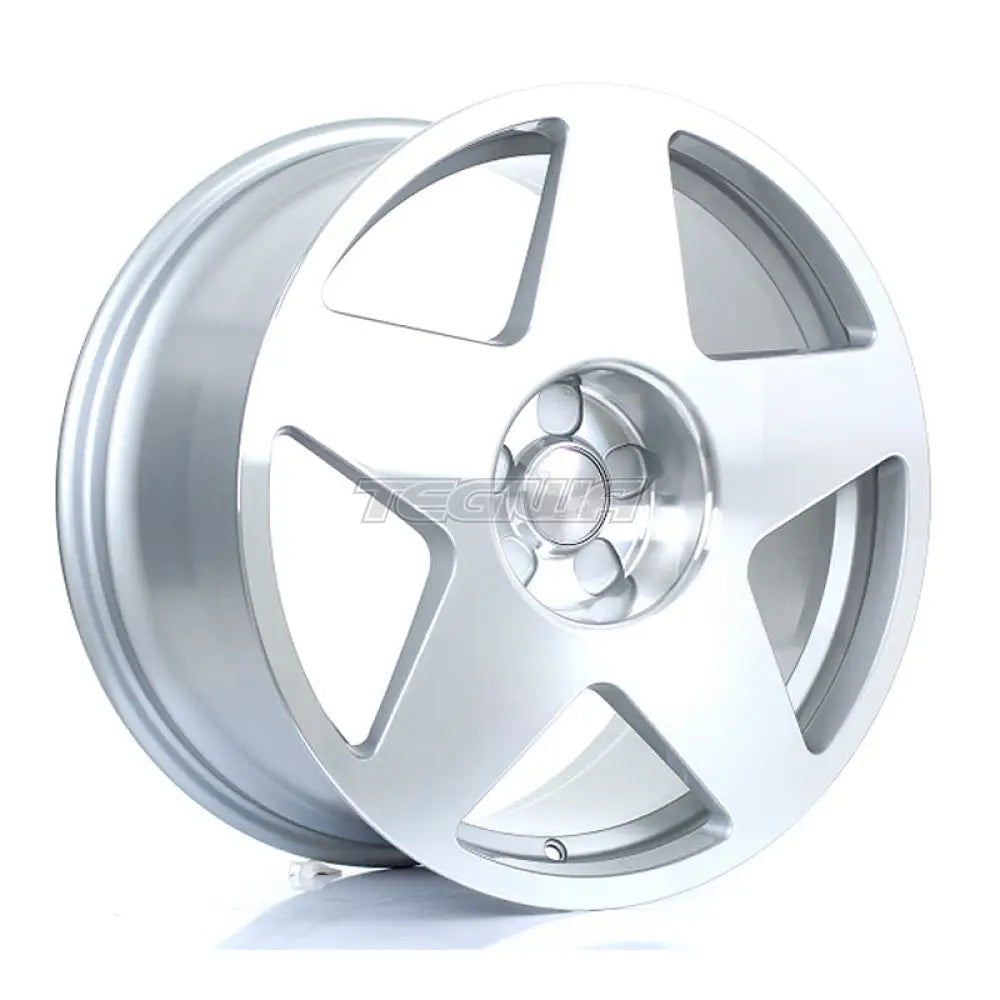 BOLA B10 Alloy Wheel 18x9 5x118 ET40 To 45 72.6mm CB Silver Polished Face Alloy Wheels