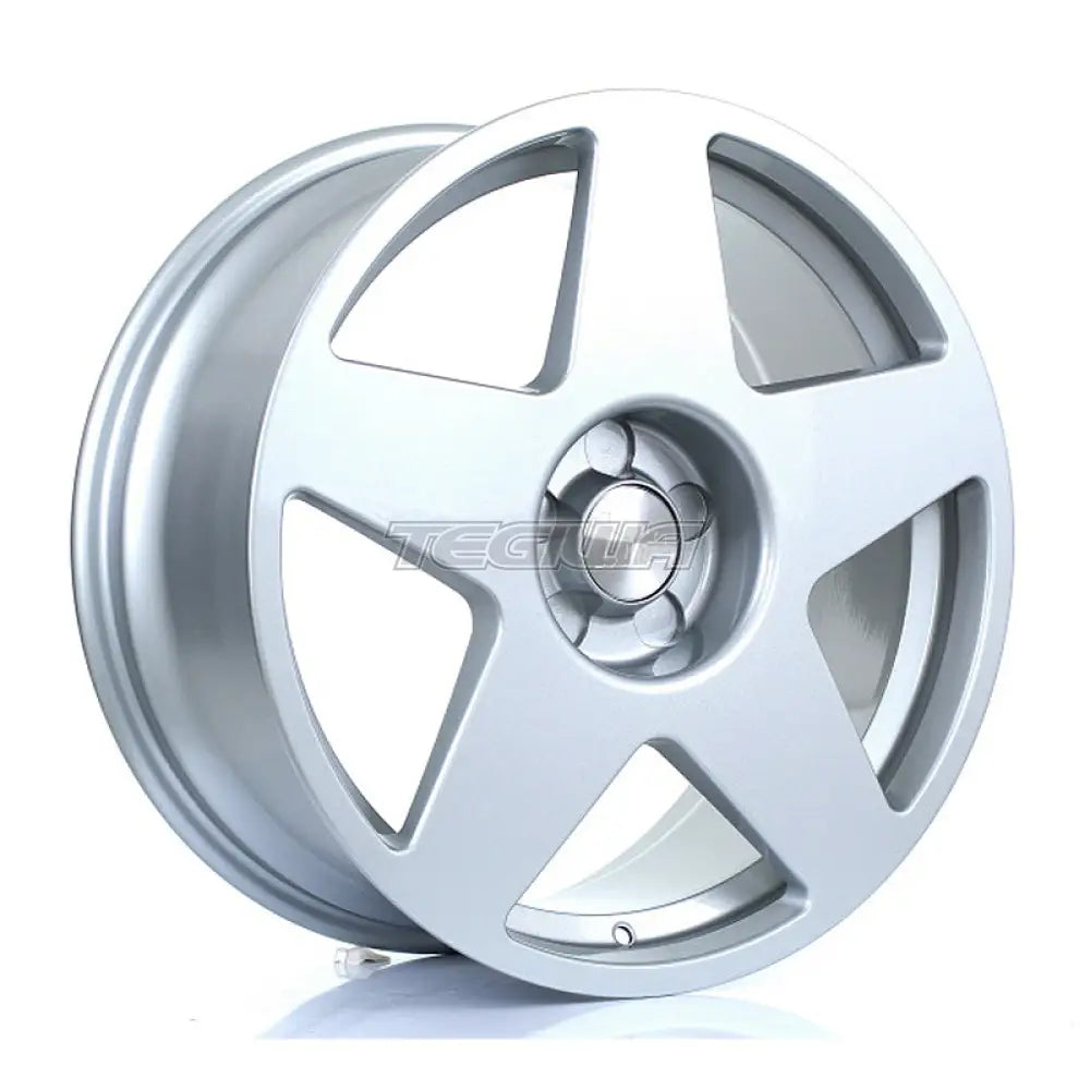 BOLA B10 Alloy Wheel 19x8.5 5x100 ET25 To 45 72.6mm CB Crystal Silver Alloy Wheels