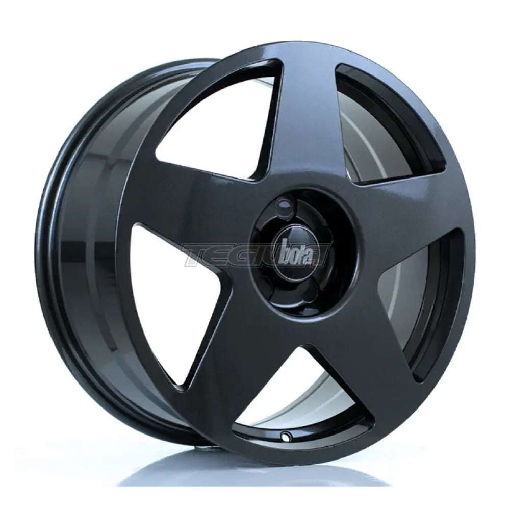 BOLA B10 Alloy Wheel 19x8.5 5x120 ET25 To 45 72.6mm CB Gloss Gunmetal Alloy Wheels