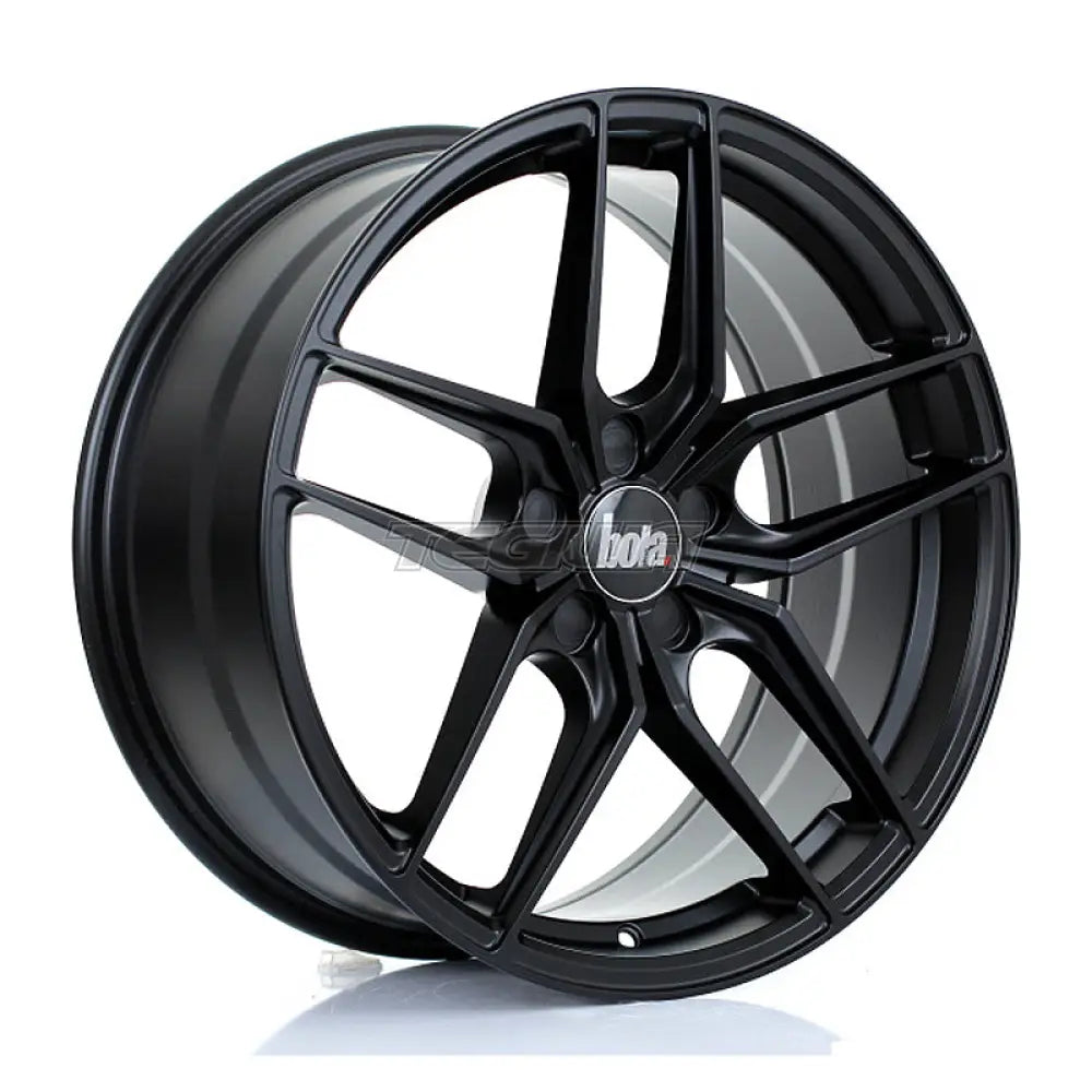 BOLA B11 Alloy Wheel 19x8.5 5x120 ET25 To 52 72.6mm CB Matt Black Alloy Wheels