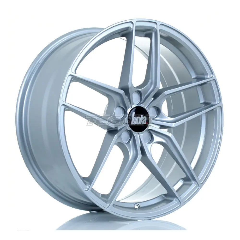 BOLA B11 Alloy Wheel 19x8.5 5x127 ET25 To 52 72.6mm CB Crystal Silver Alloy Wheels