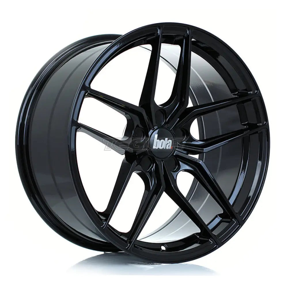 BOLA B11 Alloy Wheel 19x9.5 5x127 ET25 To 45 72.6mm CB Gloss Black Alloy Wheels