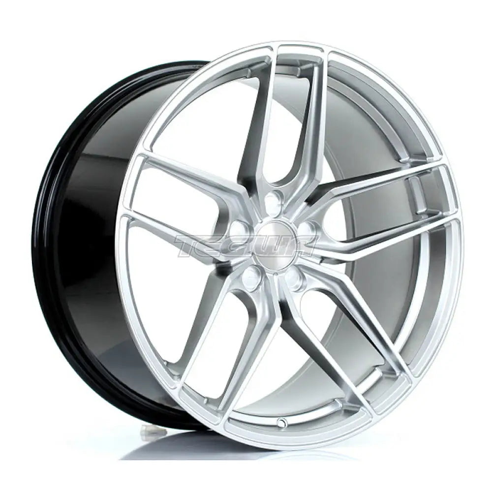 BOLA B11 Alloy Wheel 20x10 5x108 ET20 To 45 72.6mm CB Hyper Silver Alloy Wheels
