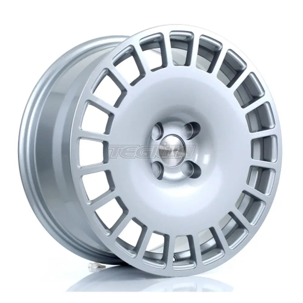 BOLA B12 Alloy Wheel 17x8 4x98 ET30 To 45 72.6mm CB Crystal Silver Alloy Wheels
