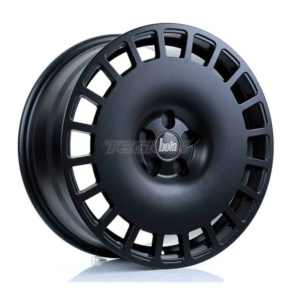 BOLA B12 Alloy Wheel 18x8 5x108 ET40 To 45 72.6mm CB Matt Black Alloy Wheels