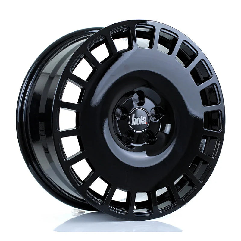 BOLA B12 Alloy Wheel 18x8 5x120 ET30 To 45 72.6mm CB Gloss Black Alloy Wheels