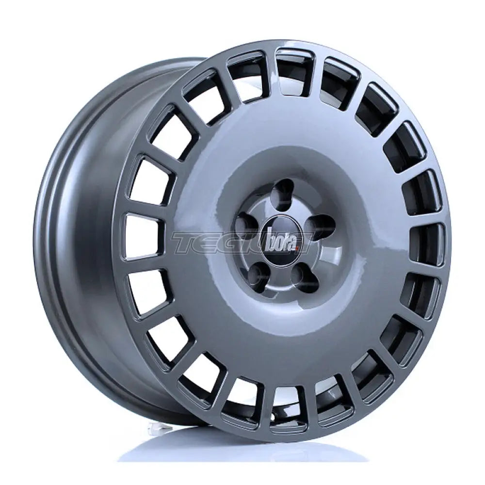 BOLA B12 Alloy Wheel 19x8.5 5x112 ET25 To 45 71.6mm CB Gloss Gunmetal Alloy Wheels