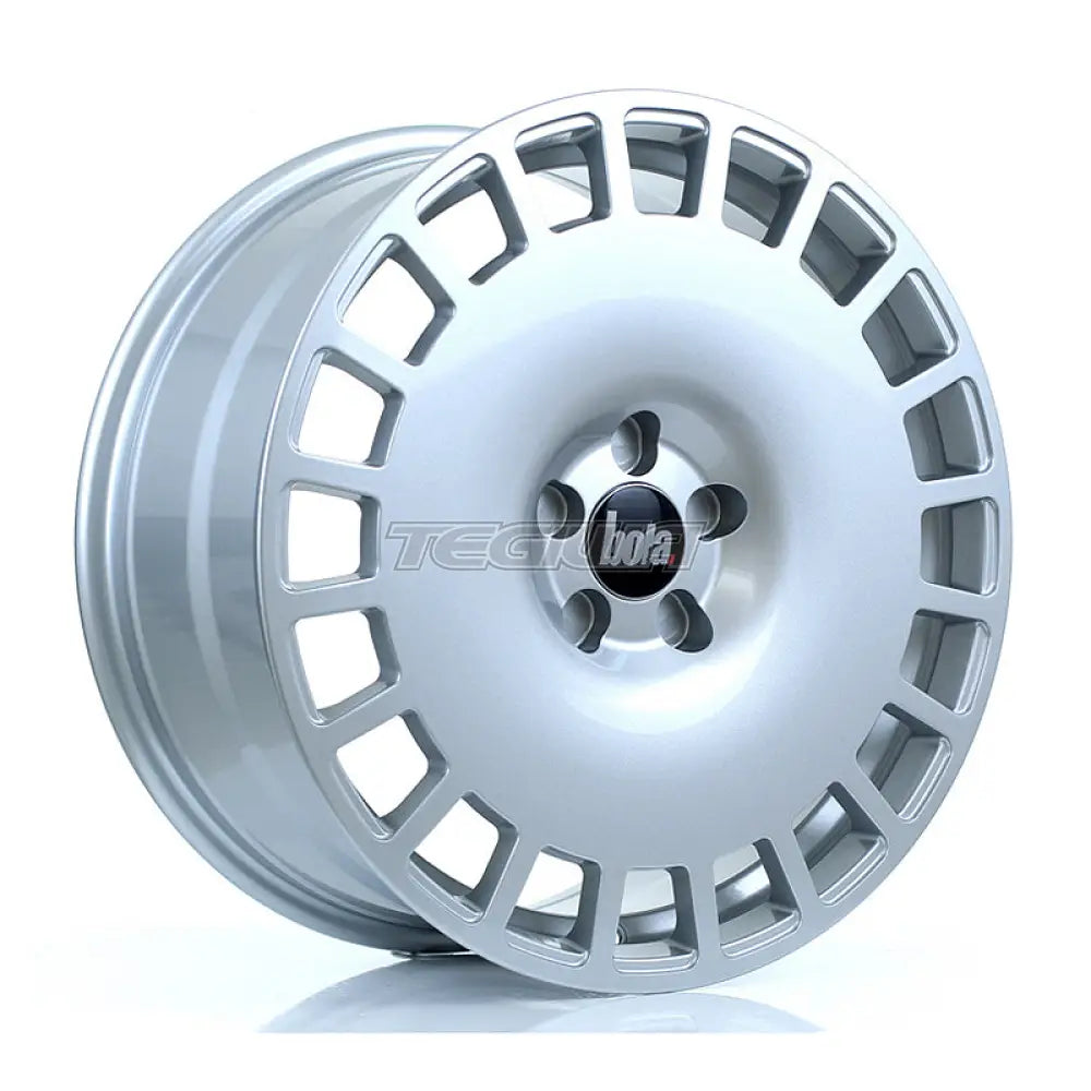 BOLA B12 Alloy Wheel 19x8.5 5x98 ET25 To 45 72.6mm CB Crystal Silver Alloy Wheels