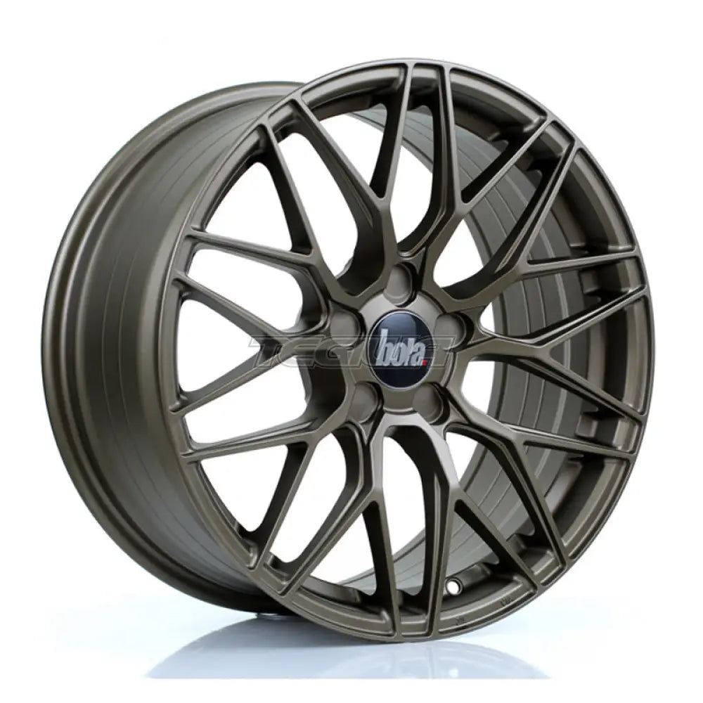 BOLA B17 Alloy Wheel 18x8.5 5x120 ET40 To 45 72.6mm CB Matt Bronze Alloy Wheels