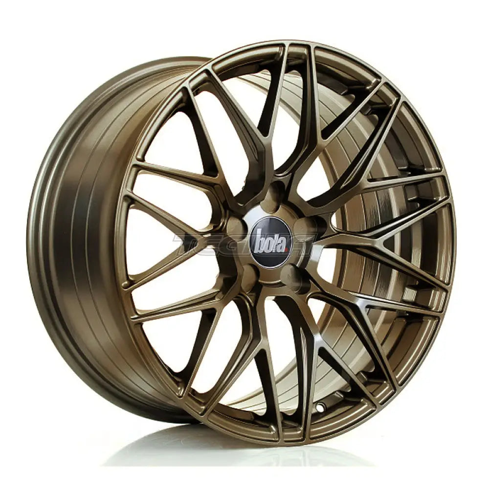 BOLA B17 Alloy Wheel 19x9.5 5x115 ET15 To 45 72.6mm CB Gloss Bronze Alloy Wheels