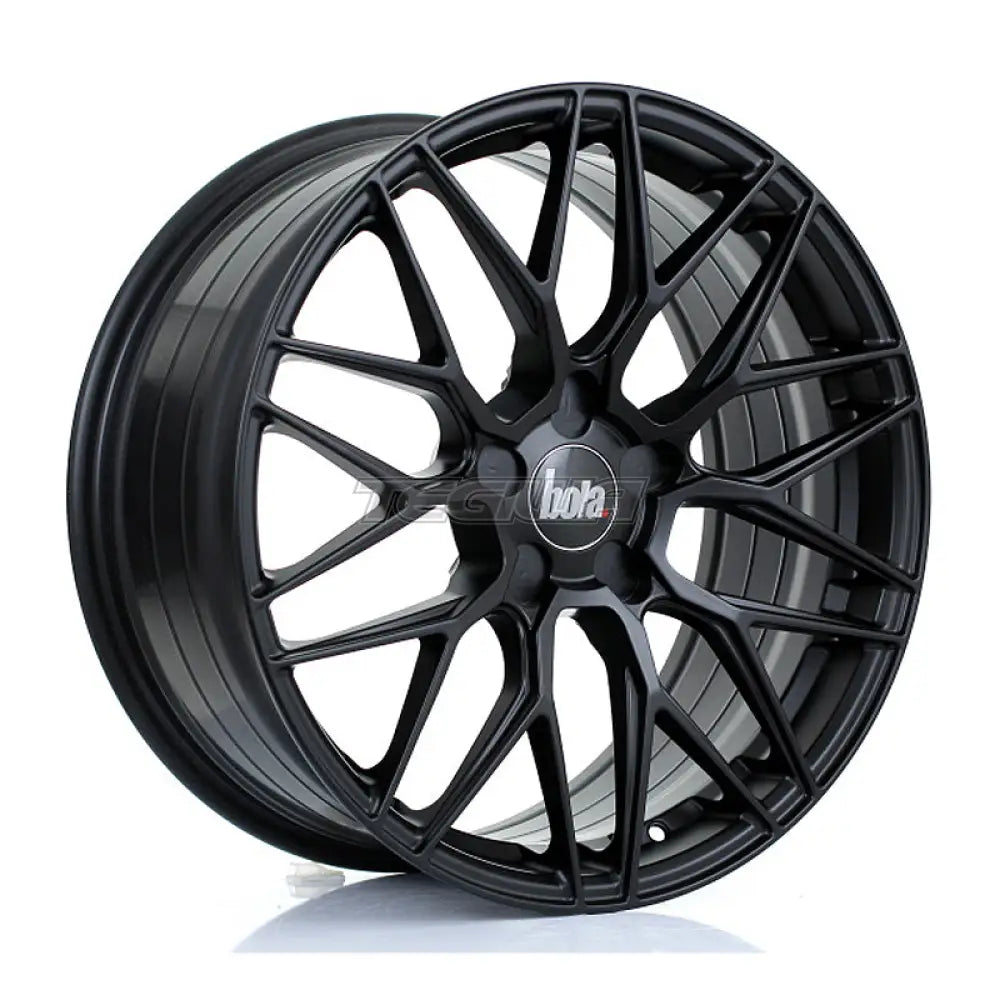 BOLA B17 Alloy Wheel 19x9.5 5x120 ET15 To 45 72.6mm CB Matt Black Alloy Wheels