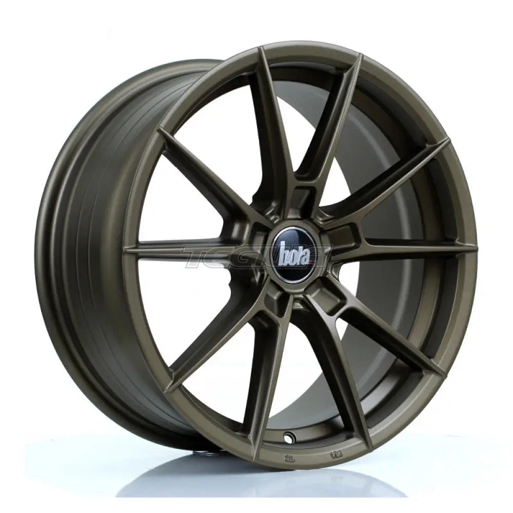 BOLA B19 Alloy Wheel 18x8 5x120 ET35 To 45 72.6mm CB Matt Bronze Alloy Wheels