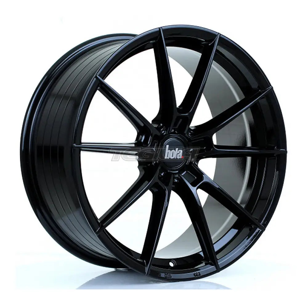 BOLA B19 Alloy Wheel 19x8.5 5x112 ET35 To 45 72.6mm CB Gloss Black Alloy Wheels