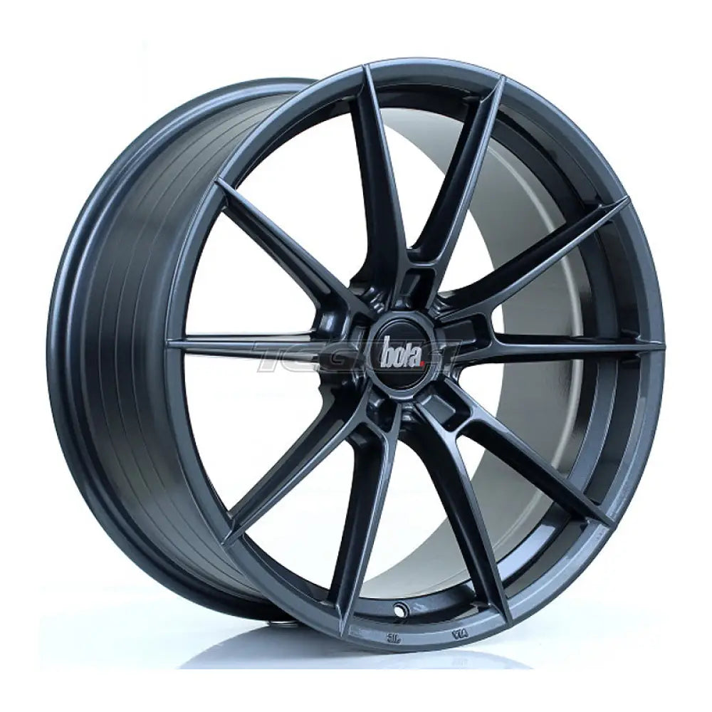 BOLA B19 Alloy Wheel 19x8.5 5x98 ET35 To 45 72.6mm CB Gloss Gunmetal Alloy Wheels