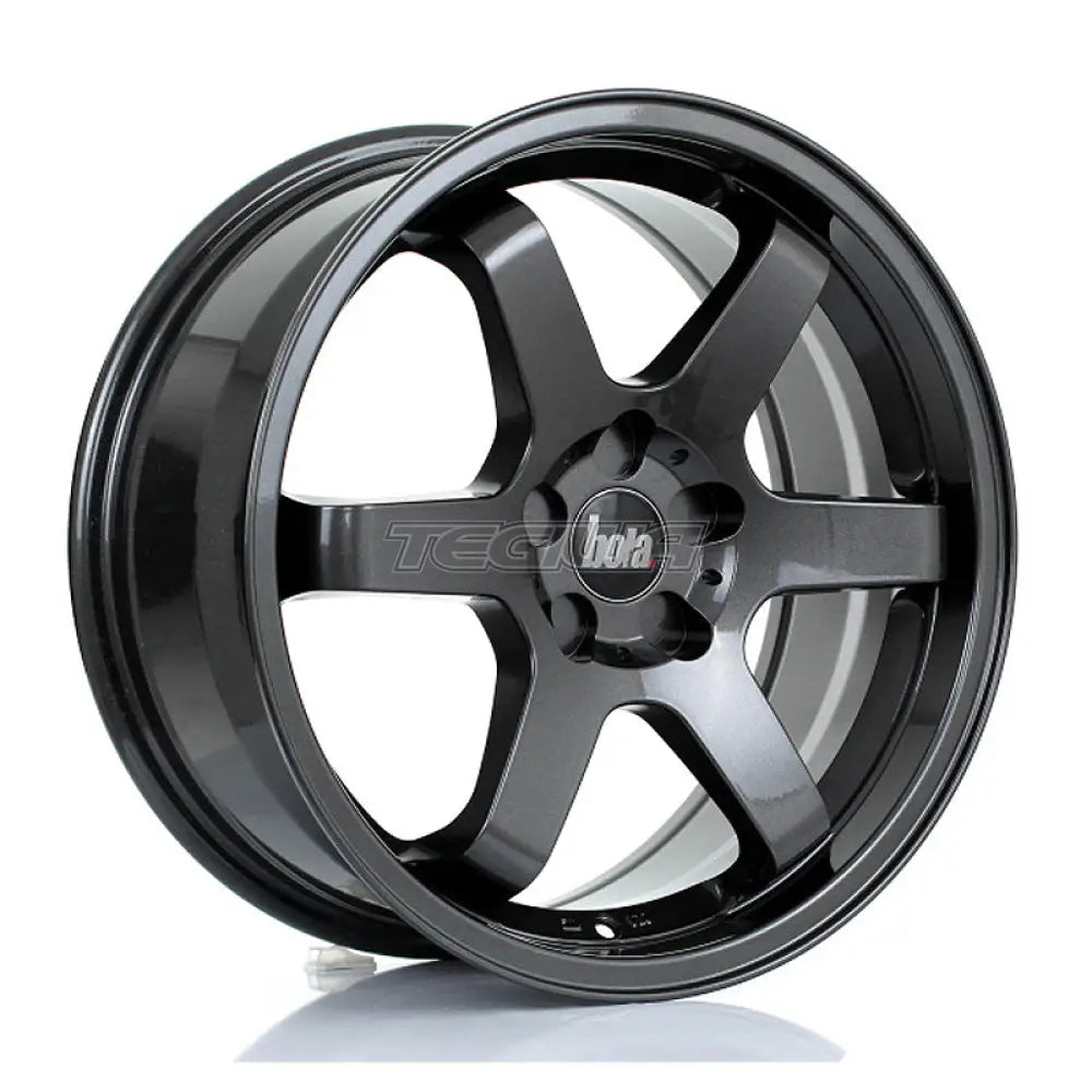 BOLA B1R Alloy Wheel 17x7.5 5x100 ET40 To 45 72.6mm CB Gloss Gunmetal Alloy Wheels