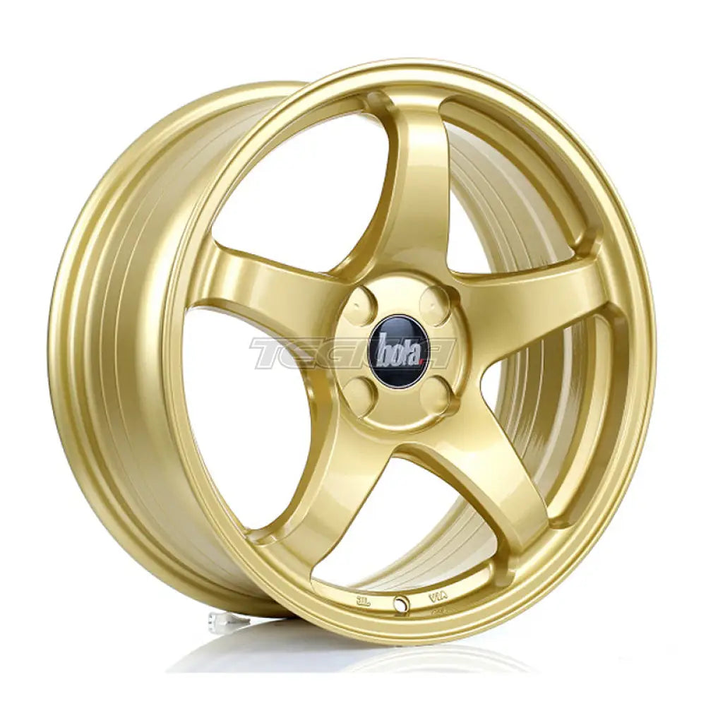 BOLA B2R Alloy Wheel 17x7.5 4x100 ET40 72.6mm CB Gold Alloy Wheels