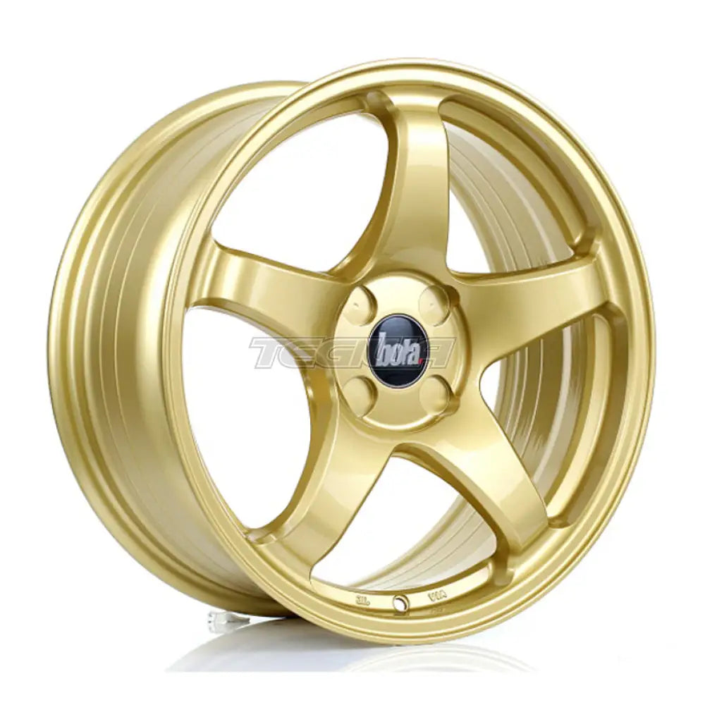 BOLA B2R Alloy Wheel 17x7.5 ET40 4x108 Gold 72.6mm CB Alloy Wheels