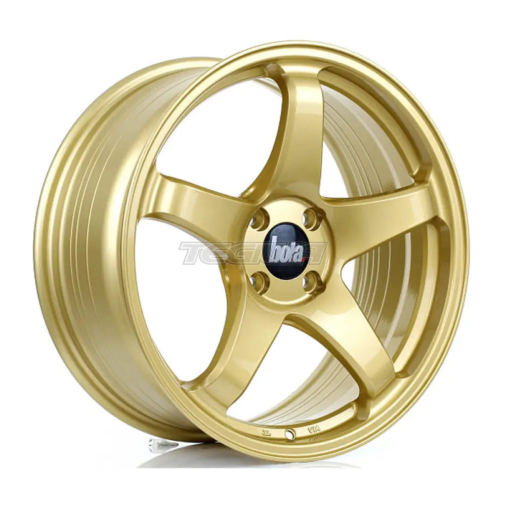 BOLA B2R Alloy Wheel 18x8 4x108 ET40 72.6mm CB Gold Alloy Wheels