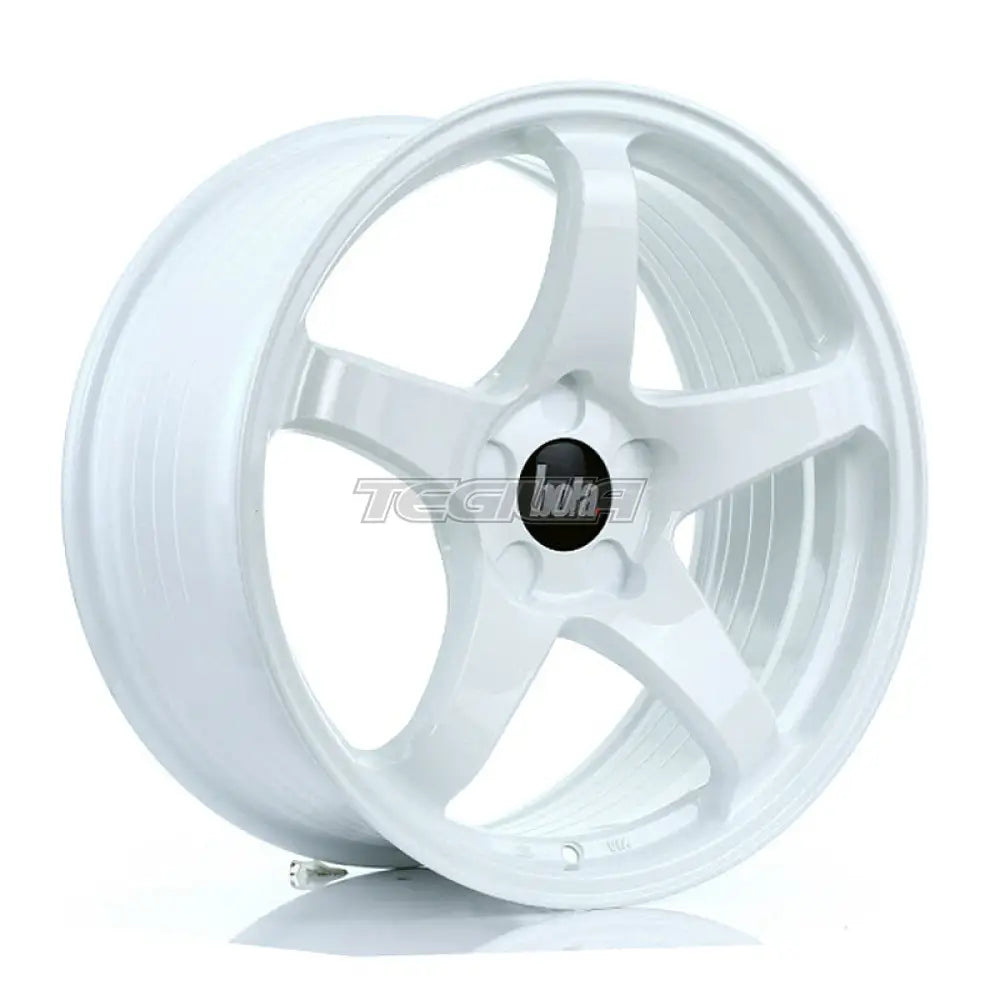 BOLA B2R Alloy Wheel 18x8.5 5x100 ET40 To 45 72.6mm CB White Alloy Wheels