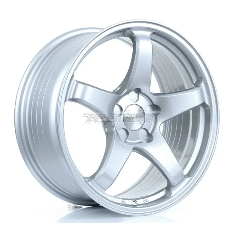 BOLA B2R Alloy Wheel 18x8.5 5x112 ET40 To 45 72.6mm CB Crystal Silver Alloy Wheels