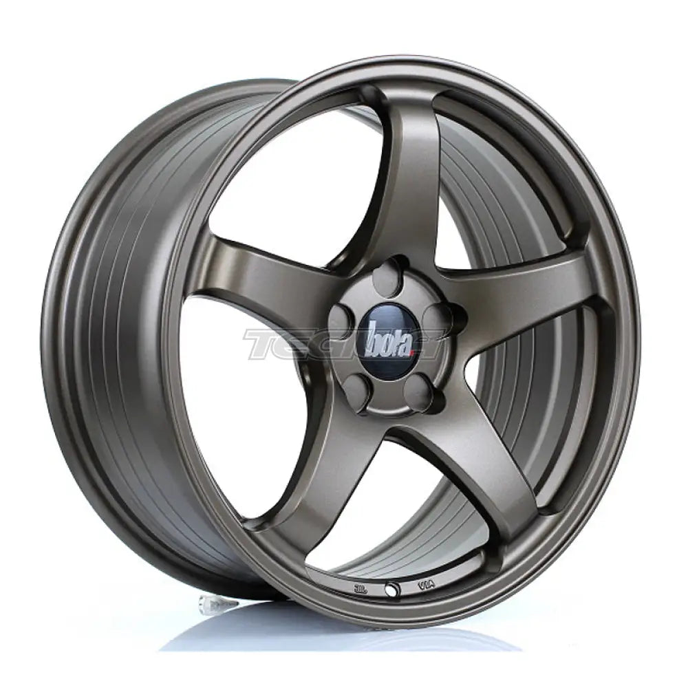 BOLA B2R Alloy Wheel 18x8.5 5x115 ET40 To 45 72.6mm CB Matt Bronze Alloy Wheels