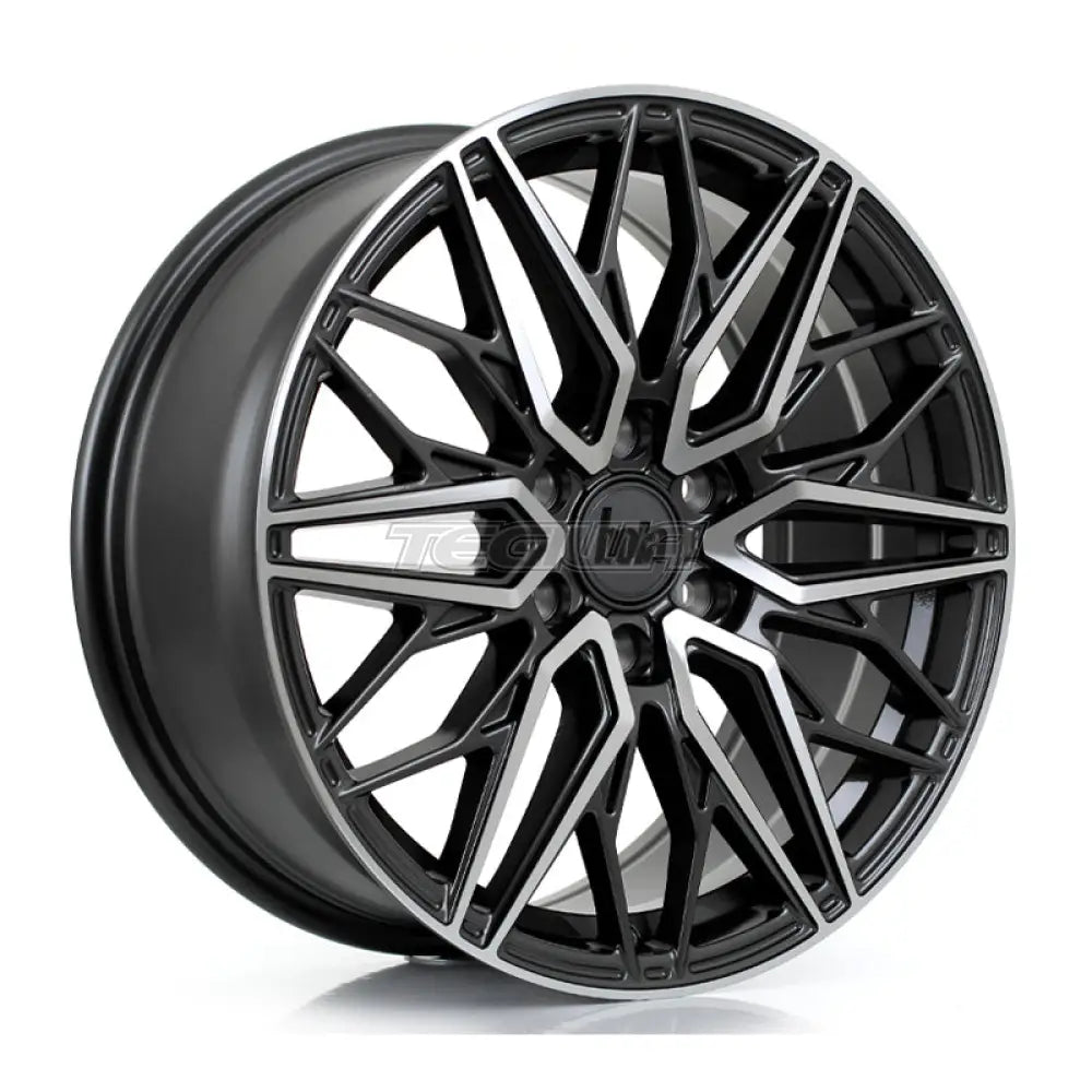 BOLA B32 Alloy Wheel 18x8 6x120 ET50 74.6mm CB Gloss Gunmetal Polished Face Alloy Wheels