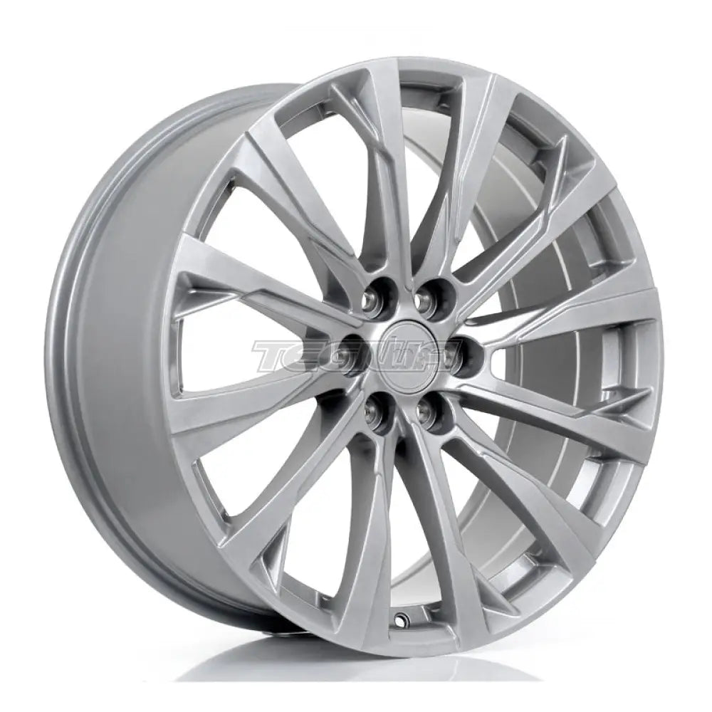 BOLA B34 Alloy Wheel 20x8.5 6x120 ET50 74.6mm CB Crystal Silver Alloy Wheels
