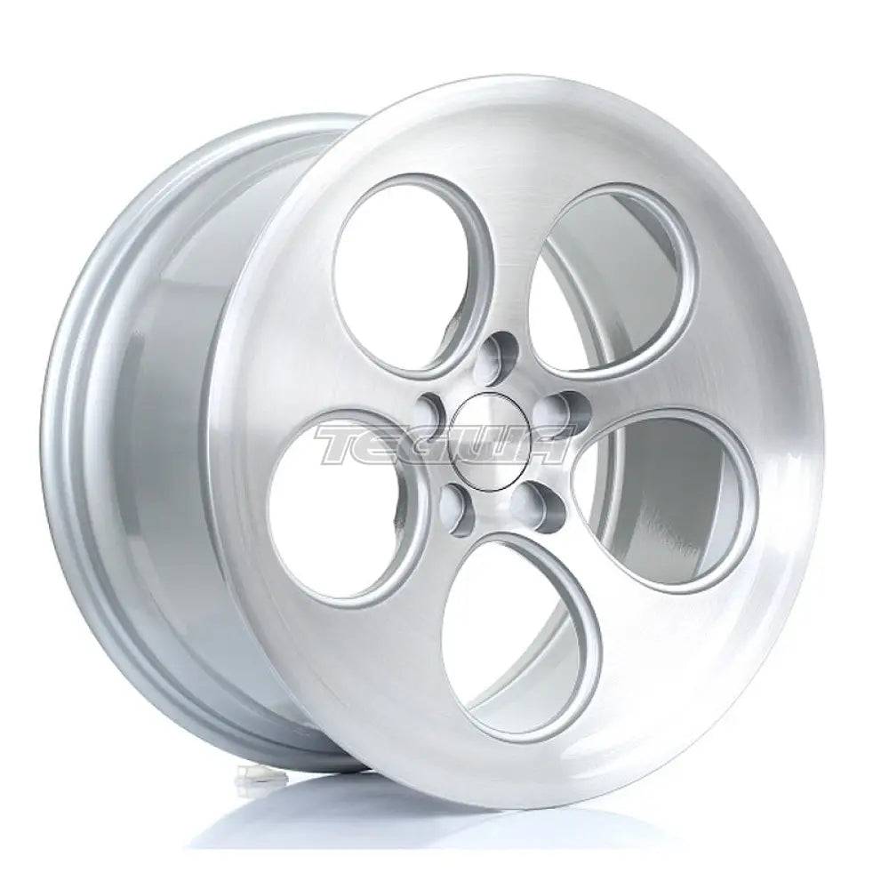 BOLA B5 Alloy Wheel 18x9.5 5x98 ET40 To 45 72.6mm CB Silver Brushed Polished Face Alloy Wheels