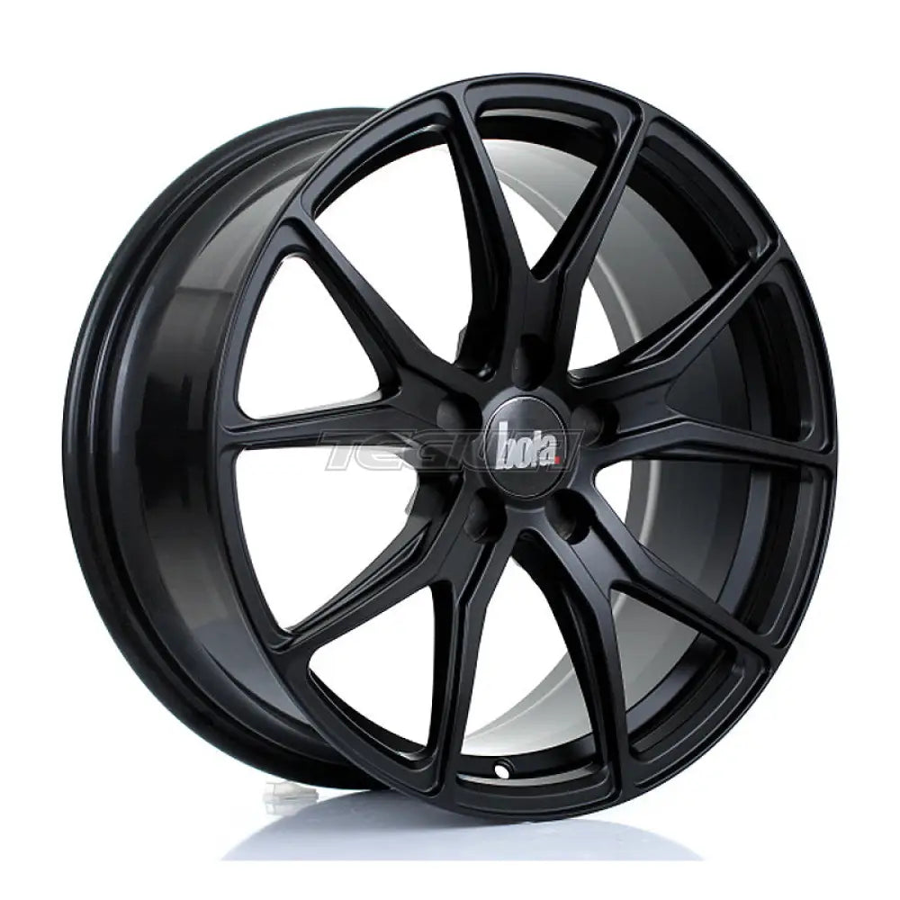 BOLA B6 Alloy Wheel 18x8 5x118 ET30 To 45 72.6mm CB Matt Black Alloy Wheels