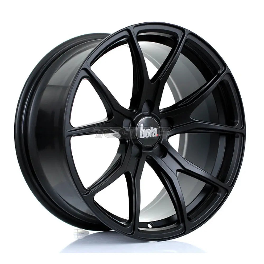 BOLA B6 Alloy Wheel 18x9 5x114 ET30 To 45 72.6mm CB Matt Black Alloy Wheels