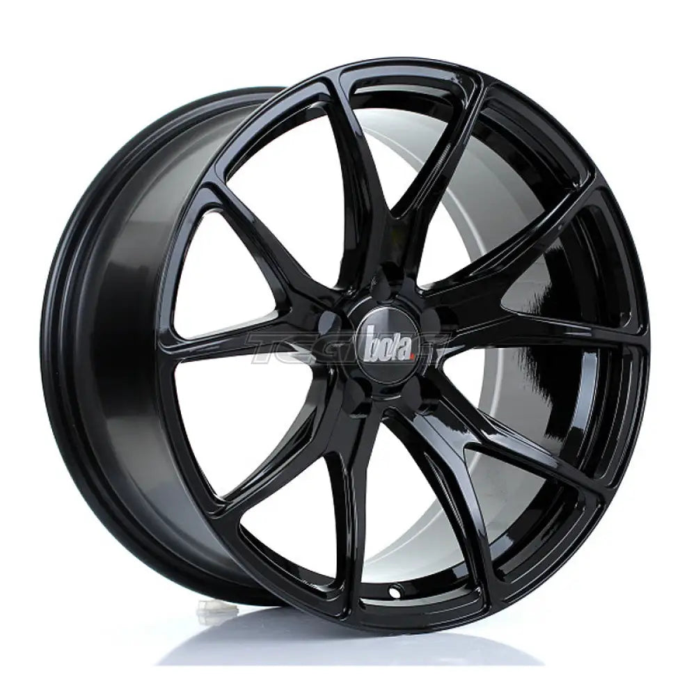 BOLA B6 Alloy Wheel 18x9 5x127 ET30 To 45 72.6mm CB Gloss Black Alloy Wheels