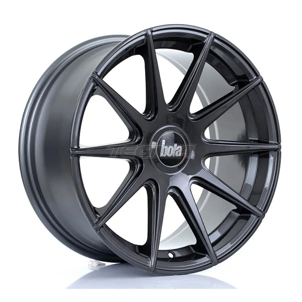 BOLA CSR Alloy Wheel 17x8 5x118 ET35 To 45 72.6mm CB Gloss Gunmetal Alloy Wheels