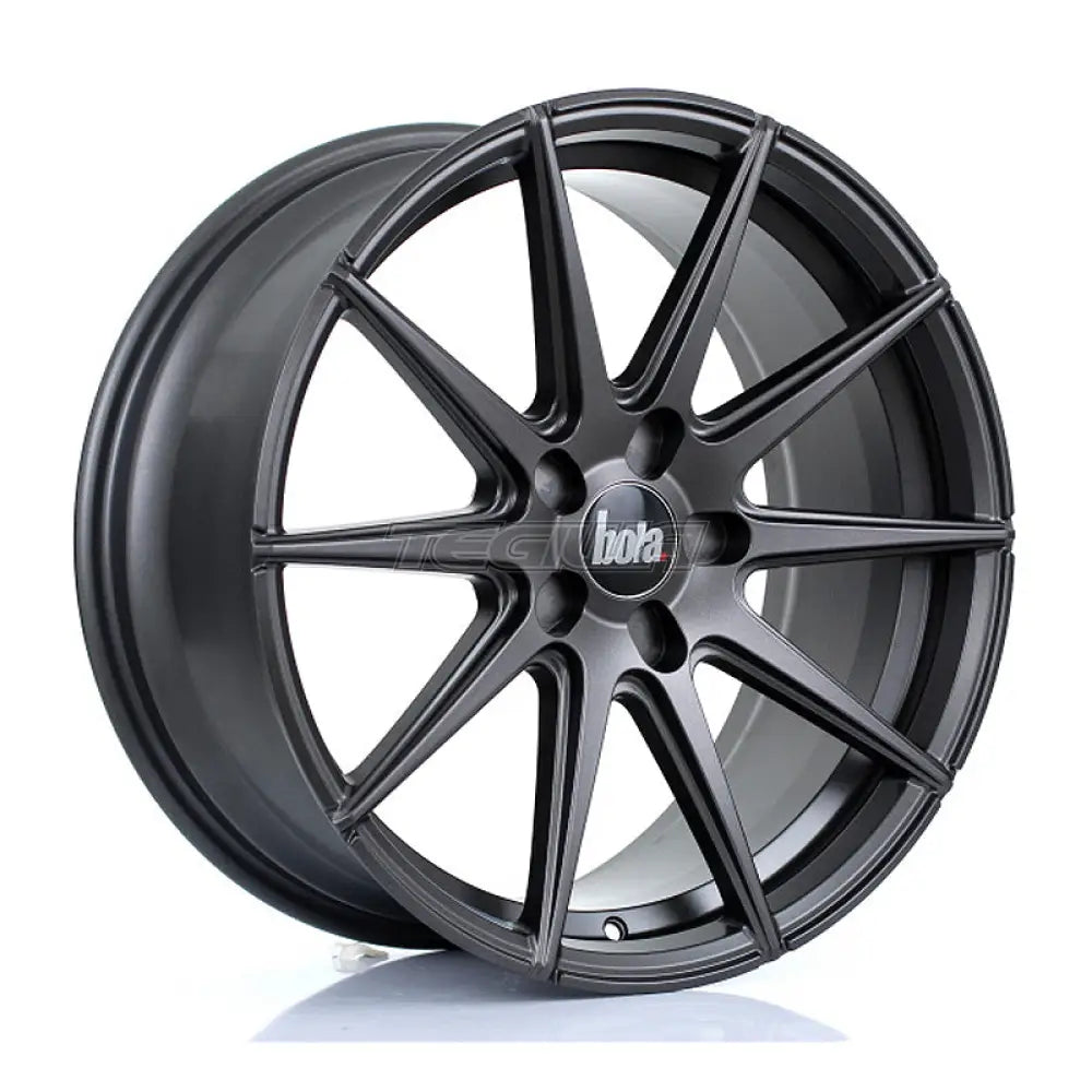 BOLA CSR Alloy Wheel 19x8.5 5x100 ET15 To 45 72.6mm CB Matt Gunmetal Alloy Wheels