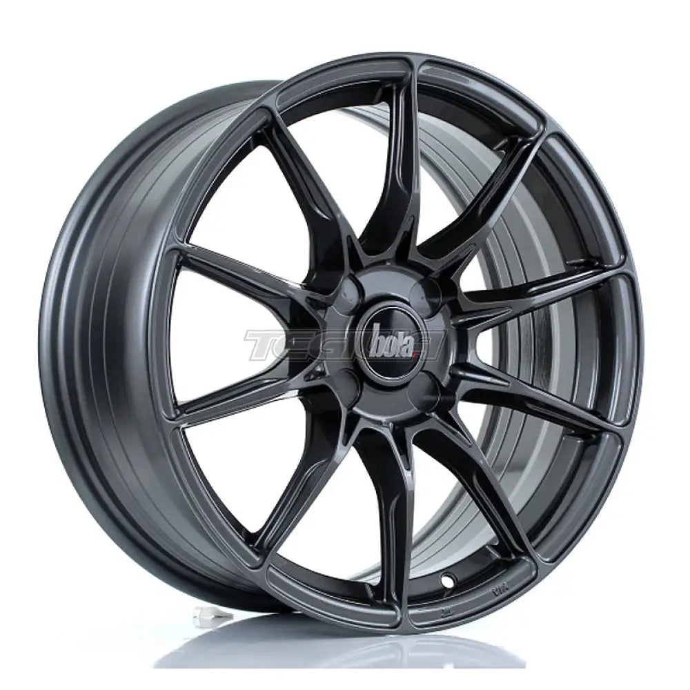 BOLA FLB Alloy Wheel 17x8 5x98 ET35 To 45 72.6mm CB Gloss Gunmetal Alloy Wheels