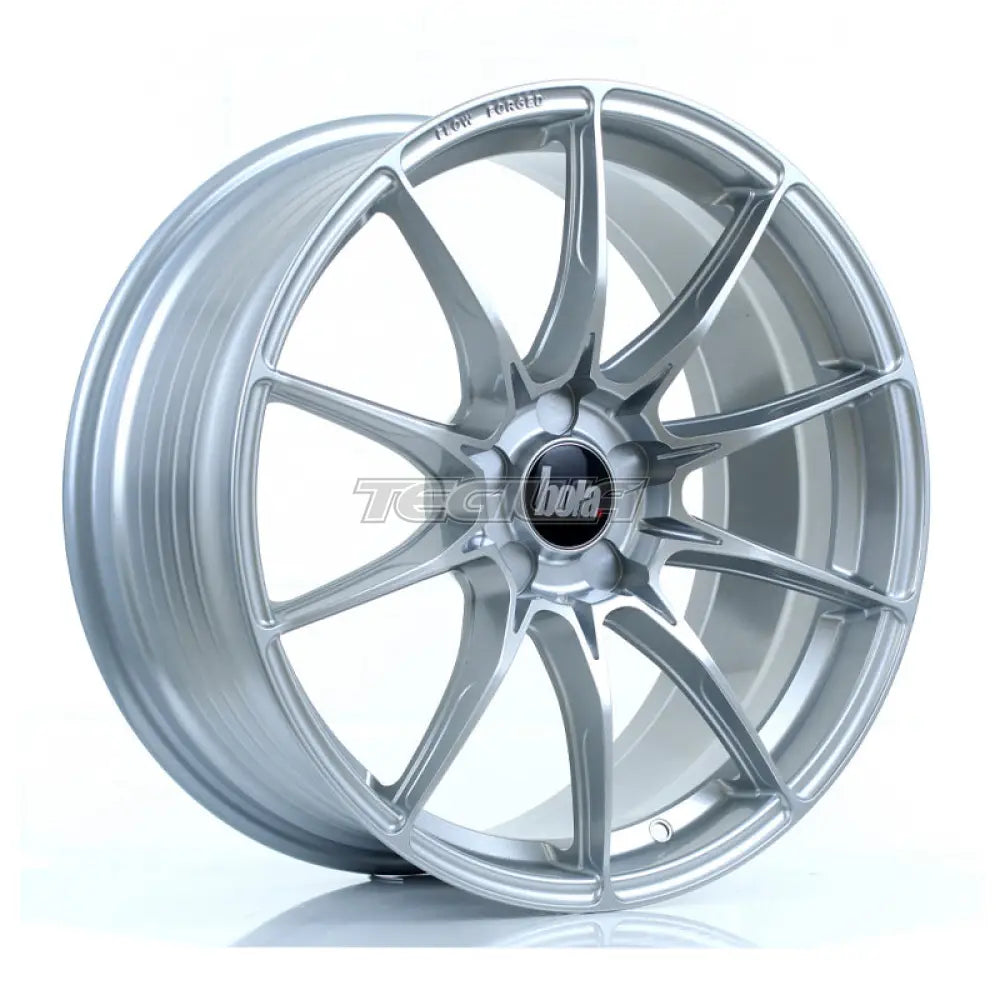 BOLA FLB Alloy Wheel 19x8.5 5x118 ET25 To 45 72.6mm CB Crystal Silver Alloy Wheels
