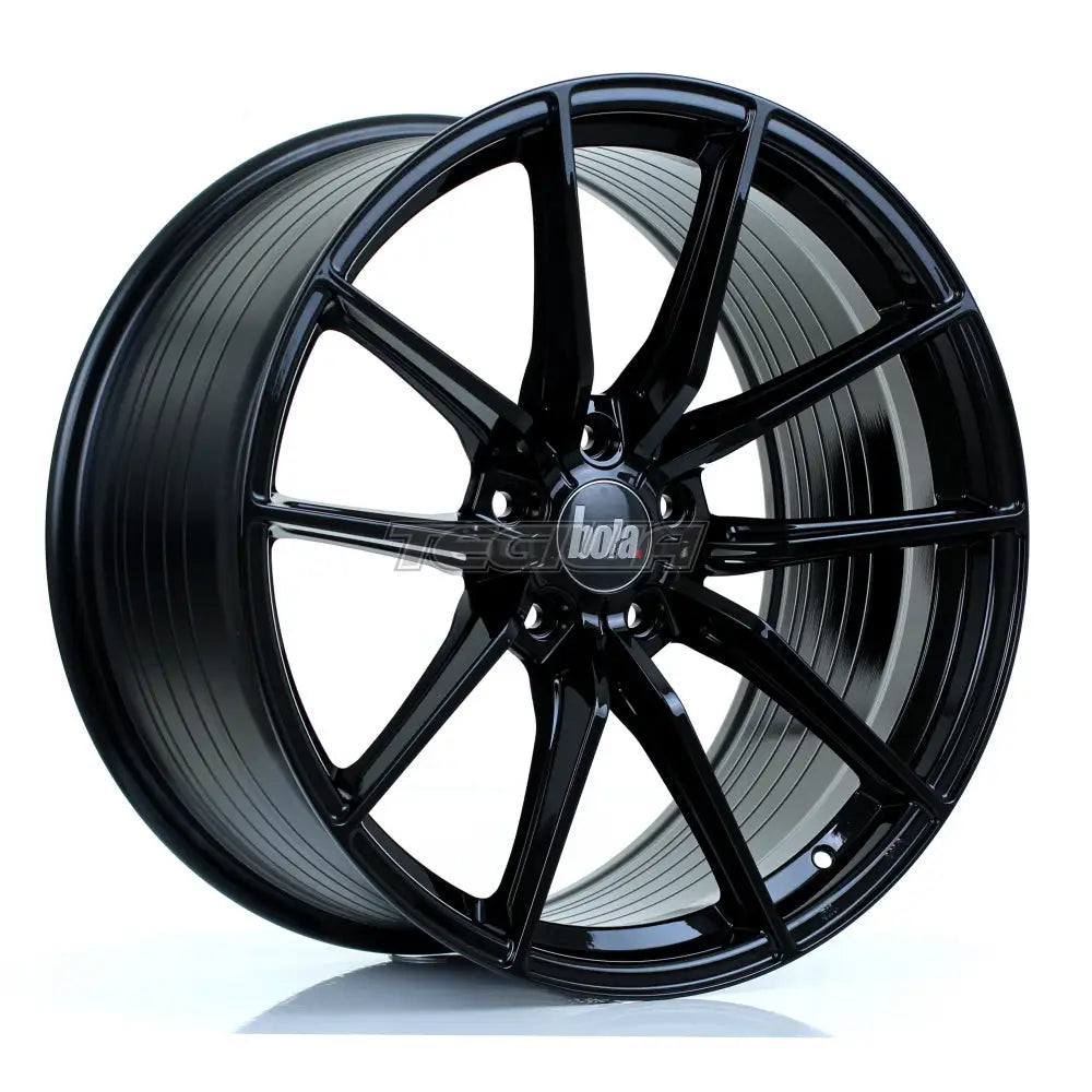 BOLA FLC Alloy Wheel 20x10 5x118 ET42 To 45 72.6mm CB Gloss Black Alloy Wheels