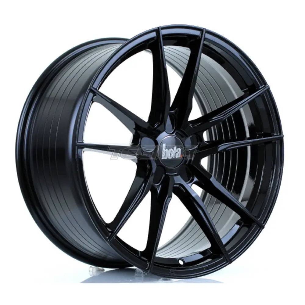 BOLA FLD Alloy Wheel 19x9.5 5x130 ET25 To 45 72.6mm CB Gloss Black Alloy Wheels
