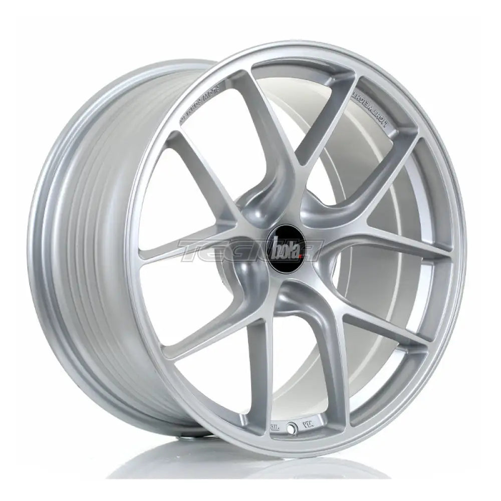 BOLA FLE Alloy Wheel 18x9 5x127 ET35 To 50 72.5mm CB Crystal Silver Alloy Wheels