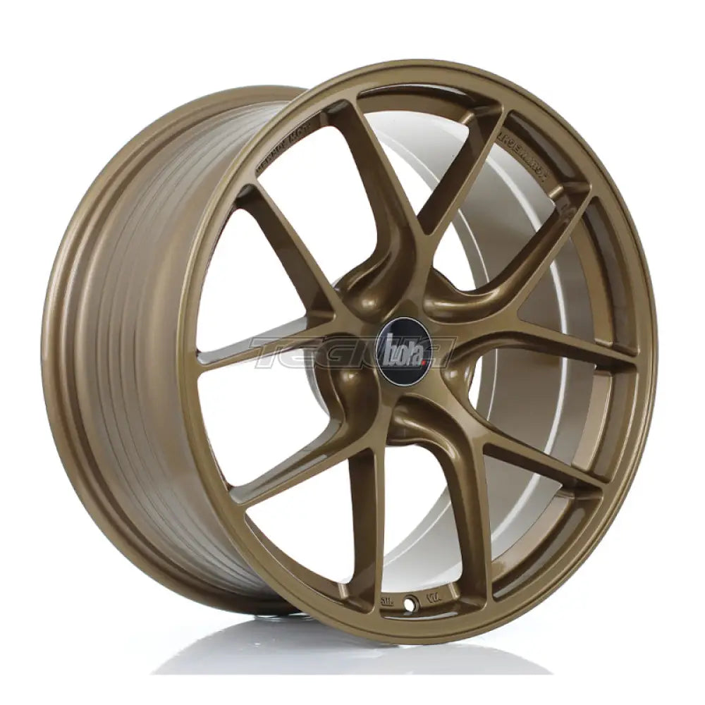BOLA FLE Alloy Wheel 18x9 5x130 ET35 To 50 72.5mm CB Gloss Bronze Alloy Wheels