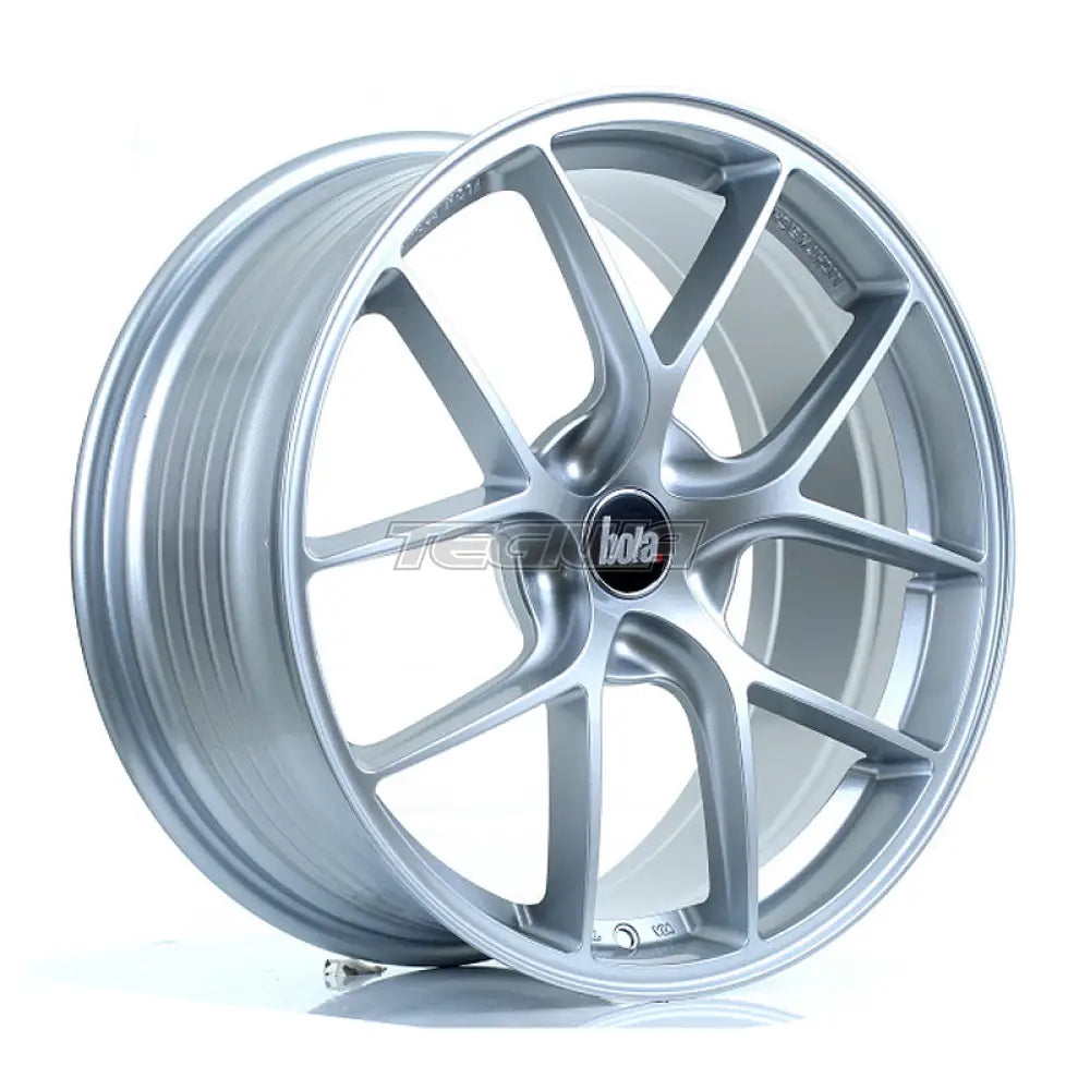 BOLA FLE Alloy Wheel 19x8.5 5x120.65 ET35 To 50 72.5mm CB Crystal Silver Alloy Wheels