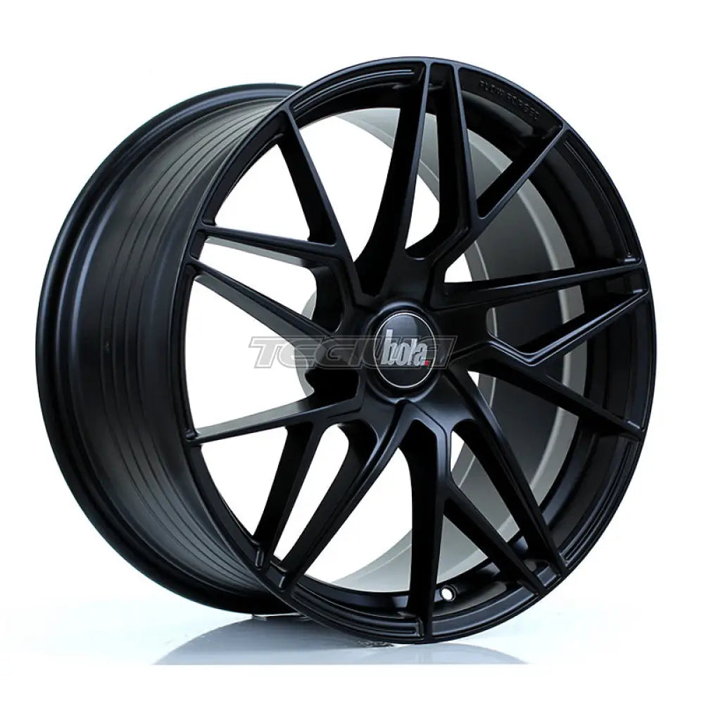 BOLA FLR Alloy Wheel 19x9.5 5x100 ET25 To 45 72.6mm CB Matt Black Alloy Wheels