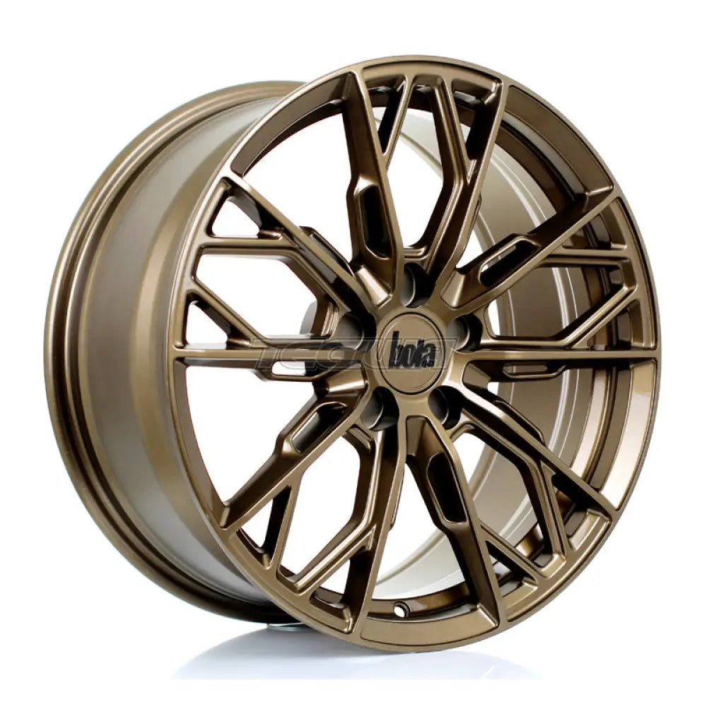 BOLA FLS Alloy Wheel 18x8 5x120 ET25 To 50 72.5mm CB Gloss Bronze Alloy Wheels