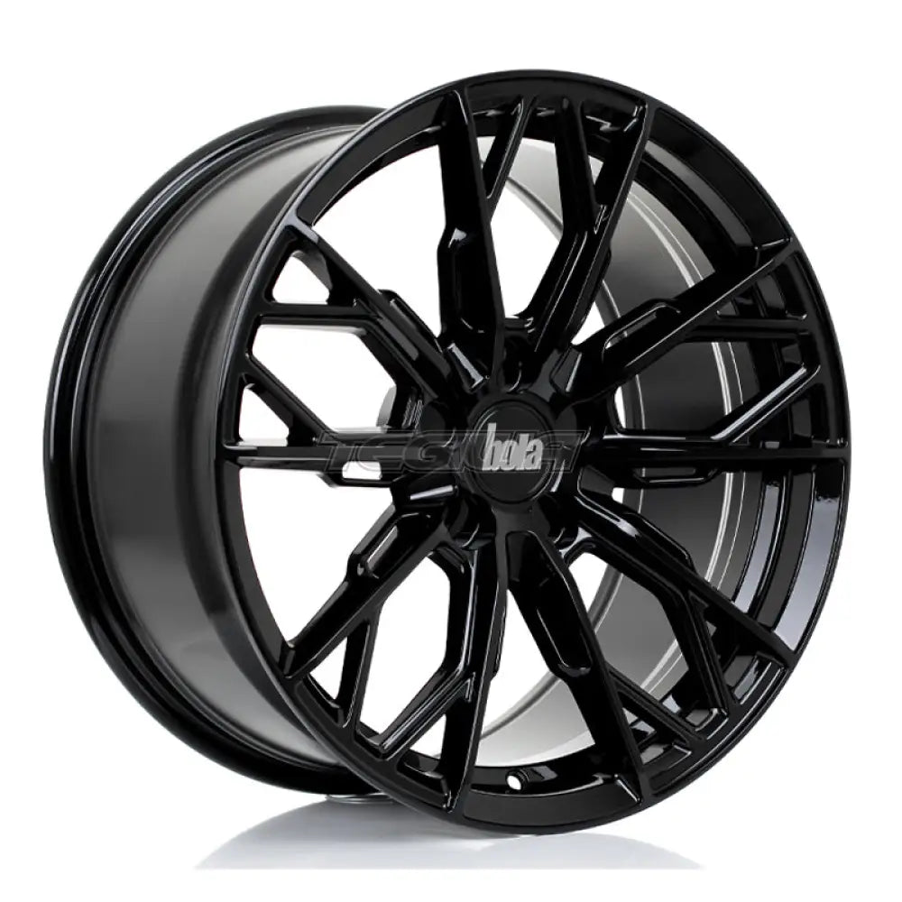 BOLA FLS Alloy Wheel 18x9 5x130 ET25 To 50 72.5mm CB Gloss Black Alloy Wheels