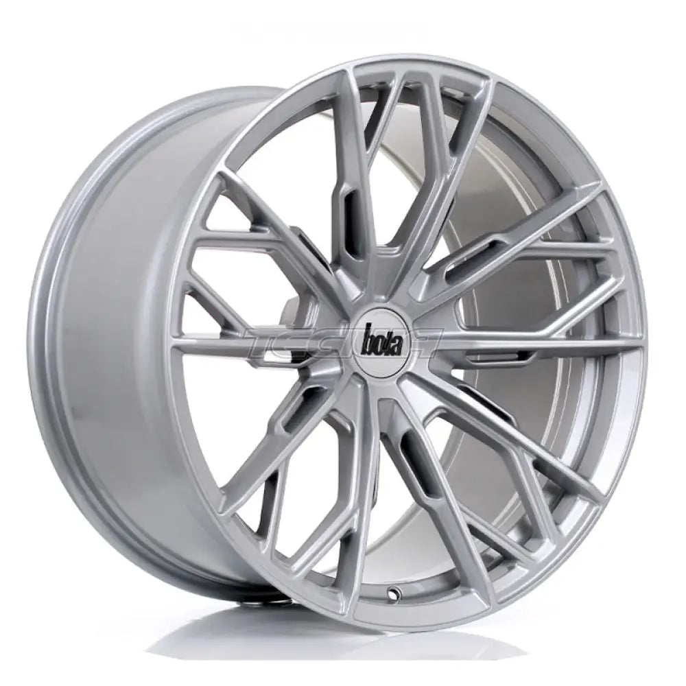 BOLA FLS Alloy Wheel 20x10.5 5x127 ET9 To 50 72.5mm CB Crystal Silver Alloy Wheels