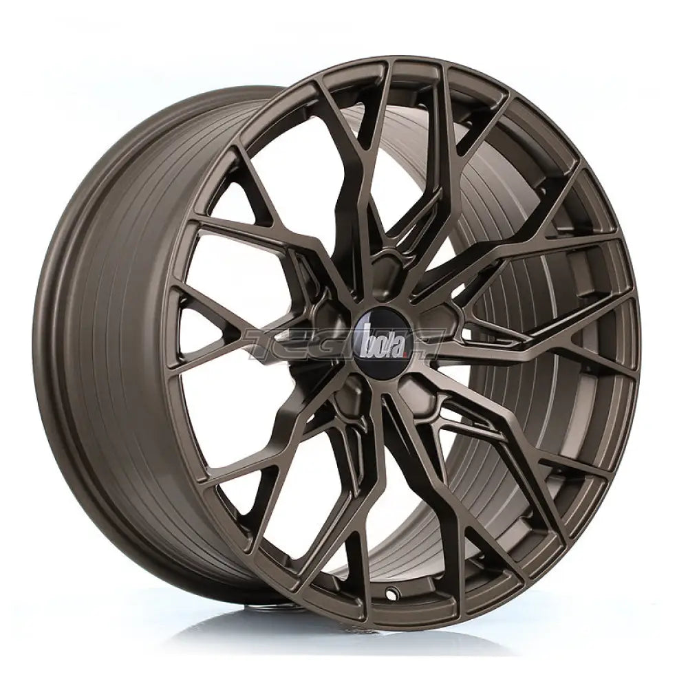 BOLA FLX Alloy Wheel 19x8.5 5x110 ET15 To 50 72.5mm CB Matt Bronze Alloy Wheels