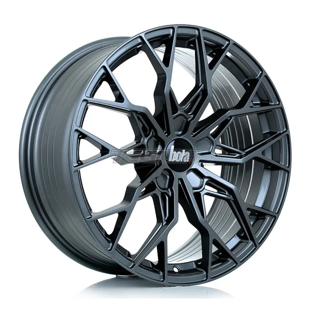 BOLA FLX Alloy Wheel 19x8.5 5x115 ET15 To 50 72.5mm CB Gloss Gunmetal Alloy Wheels