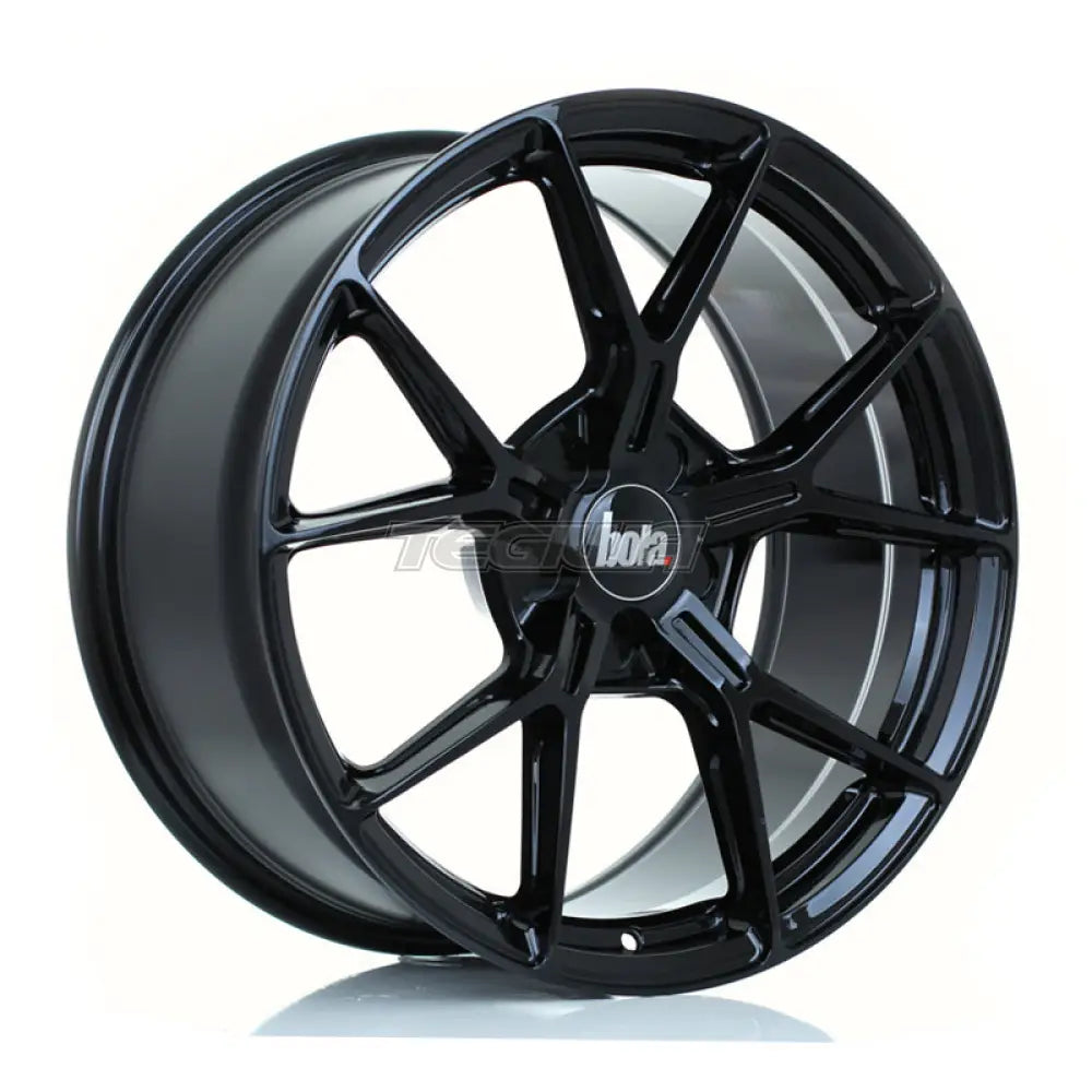 BOLA FLY Alloy Wheel 19x9 5x114 ET21 To 50 72.5mm CB Gloss Black Alloy Wheels