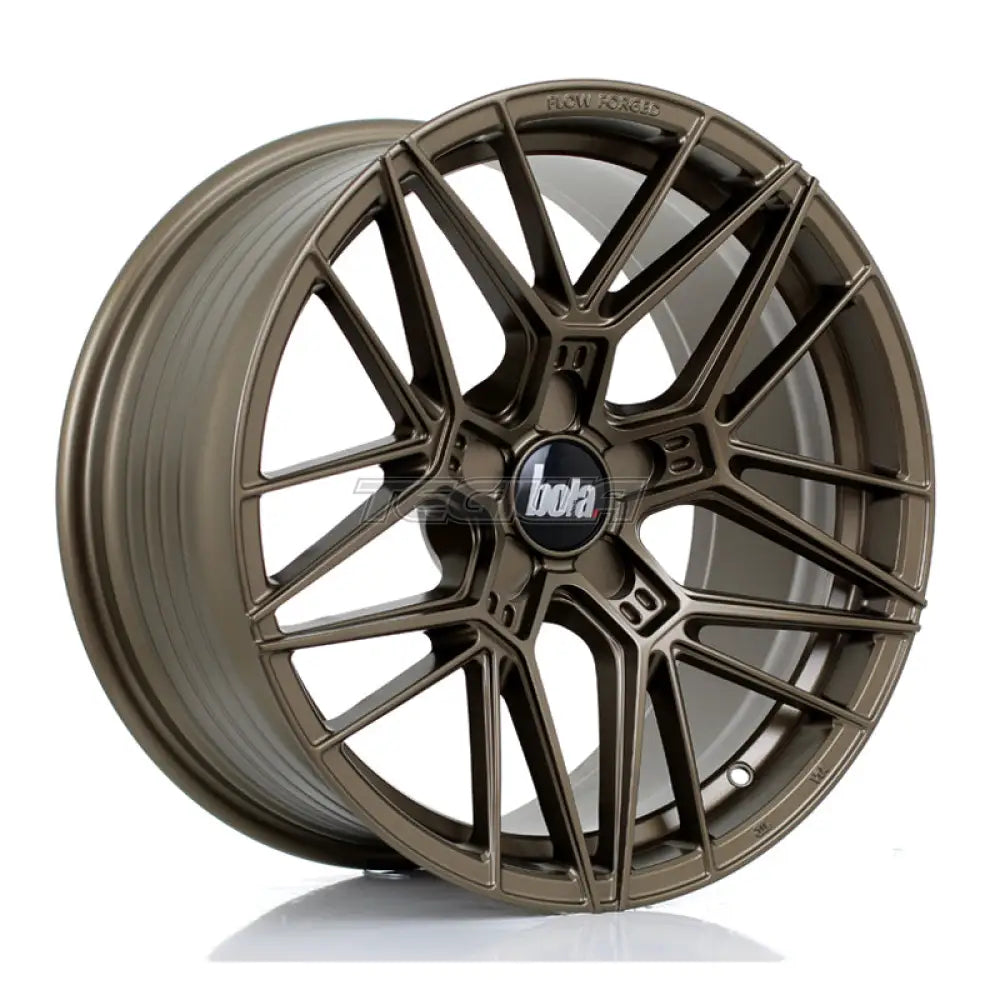 BOLA FLZ Alloy Wheel 18x9 5x108 ET25 To 50 72.5mm CB Matt Bronze Alloy Wheels