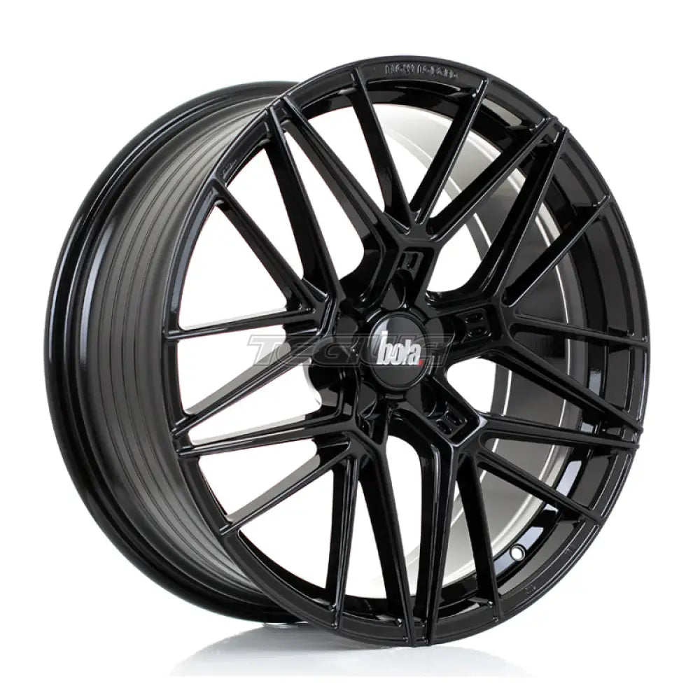 BOLA FLZ Alloy Wheel 20x8.5 5x127 ET25 To 50 72.5mm CB Gloss Black Alloy Wheels